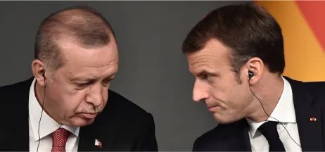 Erdogan and Macron