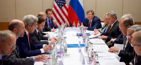 meeting of US and Russian officials