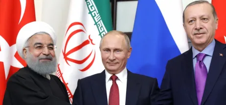 Rouhani, Putin, Erdogan