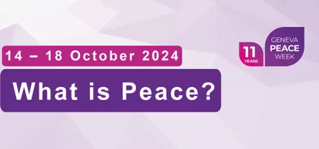 Geneva Peace Week 2024