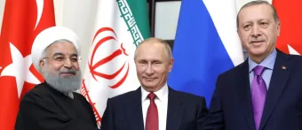 Rouhani, Putin, Erdogan