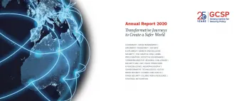 GCSP Annual Report 2020
